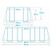 Каркасный бассейн Intex Prism Frame Pool 488x244x107 см с насосом, тентом, подстилкой и лестницей (IND-26792) Каркасный бассейн Intex Prism Frame Pool 488x244x107 см с насосом, тентом, подстилкой и лестницей (IND-26792)