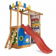 Детский спортивный игровой комплекс Baby Sport SB Babyland №15 Эко Разноцветный 186.5х75х210 см (Babyland-15)