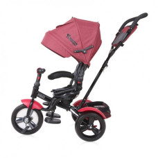 Велосипед трехколесный Lorell Kids Neo-1 детский с ручкой и капюшоном Красный (10050330018-LR) 
