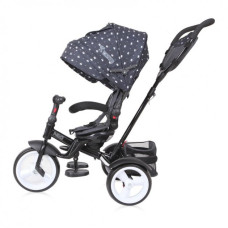 Велосипед трехколесный Lorell Kids Neo-1 детский с ручкой и капюшоном Черный (10050332013-LR) 