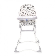 Стульчик для кормления Lorell Kids Marcel-1 5-ти точечный ремень безопасности до 15 кг ПВХ Белый (10100322143-LR)