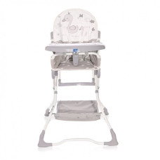 Стульчик для кормления Lorell Kids BonBon-1 5-точечный ремень безопасности 2 столика Серый (10100312159-LR)