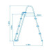 Лестница для бассейна Intex 91-107см (IND-28075)