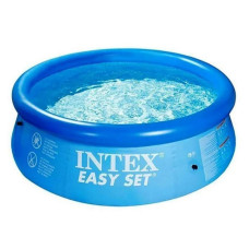 Надувной бассейн Intex Easy Set круглый 244x61см голубой 1942 л (IND-28106)