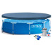 Каркасный бассейн Intex Metal Frame Pool 305x76 см с фильтр-насосом (IND-28202-3 New)