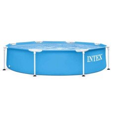 Каркасный бассейн Intex Metal Frame Pool 244х51 см круглый (IND-28205)