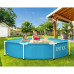 Каркасный бассейн Intex Metal Frame Pool 244х51 см круглый (IND-28205)