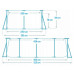 Каркасный бассейн Intex Rectangular Frame Pool 450 x 220 x 84 см прямоугольный (IND-28273) Каркасный бассейн Intex Rectangular Frame Pool 450 x 220 x 84 см прямоугольный (IND-28273)