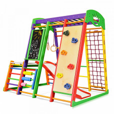 Детский спортивный игровой комплекс Baby Sport SB Акварелька Дерево 170х130х150 см (Plus 1-4)