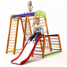 Детский спортивный игровой комплекс Baby Sport SB Карапуз Дерево 170х130х150 см (Plus 1-1)