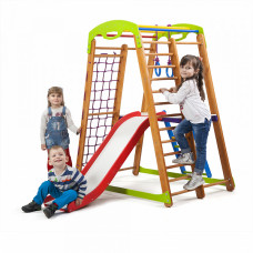 Детский спортивный игровой комплекс Baby Sport SB Кроха №2 Эко Разноцветный 132х85х150 см (Plus 2)