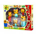 Игровой набор детский с фигурками Kidwill "Три Кота" Пластик Разноцветный (DP-PS653)