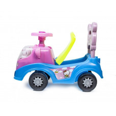 Детская каталка-толокар Kidwill Hello Kitty до 30 кг Синий (DP-112-Blue)
