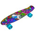 Пенни борд Graffiti Violet с подсветкой колес (DP-367562131)