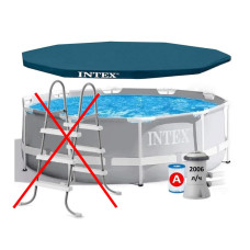 Каркасный бассейн Intex 26706ND-3 New Prism Frame Premium Pool 305×99 см с насосом 2006 л/ч и тентом (IND-26706ND-3 New)