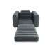 Надувное кресло-кровать Intex 66551 Pull-Out Chair — раскладное 2-в-1 для отдыха и сна, 117×100×66 см (IND-66551)