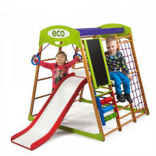 Детский спортивный игровой комплекс Baby Sport SB Карамелька Бук 132х124х130 см (Plus 3)