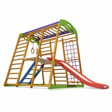 Детский спортивный игровой комплекс Baby Sport SB Карамелька Бук 132х124х130 см (Plus 2)