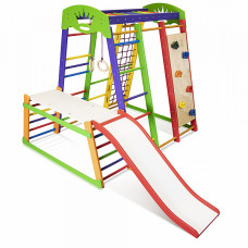Детский спортивный игровой комплекс Baby Sport SB Акварелька Дерево 170х130х150 см (Plus 1-2)