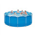 Каркасный бассейн Bestway 15428 Steel Pro Max — идеальный выбор для семейного отдыха, 366×133 см, круглый, 11174 л (IND-15428)