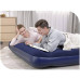 Надувной матрас Bestway 67226 Flocked Air Bed, 203×152×22 см — мягкий и комфортный двуспальний матрас с ножным насосом (IND-67226)