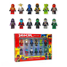 Игровой набор фигурок 22636 в стиле Ниндзяго 12 фигурок высотой 3 см (DP-411042053)