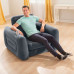 Надувное кресло-кровать Intex 66551 Pull-Out Chair — раскладное 2-в-1 для отдыха и сна, 117×100×66 см (IND-66551)