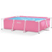 Каркасный бассейн Intex 28266 Pink Rectangular Frame Pool 220×150×60 см – прямоугольный семейный бассейн с металлическим каркасом (IND-28266) Каркасный бассейн Intex 28266 Pink Rectangular Frame Pool 220×150×60 см – прямоугольный семейный бассейн с металлическим каркасом (IND-28266)