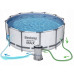 Каркасный бассейн Bestway Steel Pro Frame Pool 396x122см круглый (IND-5618w) Каркасный бассейн Bestway Steel Pro Frame Pool 396x122см круглый (IND-5618w)