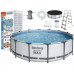 Каркасный бассейн Bestway Steel Pro Frame Pool 366x122см круглый (IND-56420)