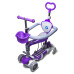 Самокат с бортиком Scale Sports Smart 5 в 1 Full подсветка колес 60 кг фиолетовый (DP-1892134026)