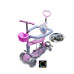 Самокат с бортиком Scale Sports Smart 5 в 1 Full подсветка колес 60 кг розовый (DP-932824223)