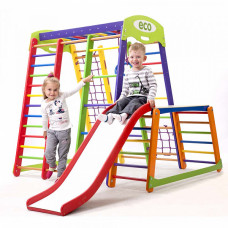 Детский спортивный игровой комплекс Baby Sport SB Акварелька Дерево 170х130х150 см (Plus 1-1)