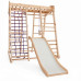 Детский спортивный комплекс для дома SportBaby «Акварелька» Wood (SB-4213)