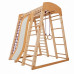 Детский спортивный комплекс для дома SportBaby «Акварелька» Wood (SB-4213)