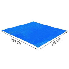Подстилка для бассейна Bestway 58001 Pool Ground Cloth – квадратный защитный настил под бассейн, 335×335 см (IND-58001)