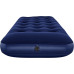 Надувной матрас Bestway 67223 Flocked Air Bed 185×76×22/28 см – одноместный матрас с велюровым покрытием и ножным насосом (IND-67223)