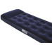 Надувной матрас Bestway 67223 Flocked Air Bed 185×76×22/28 см – одноместный матрас с велюровым покрытием и ножным насосом (IND-67223)