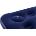Надувной матрас Bestway 67223 Flocked Air Bed 185×76×22/28 см – одноместный матрас с велюровым покрытием и ножным насосом (IND-67223)
