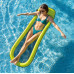Надувной матрас-шезлонг Intex 58836 Mesh Mats 178×94 см — сетчатый, зеленый, матрас с подголовником (IND-58836-green)