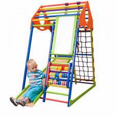 Детский спортивный игровой комплекс Baby Sport SB KindWood Дерево 132х85х150 см (Color Plus)