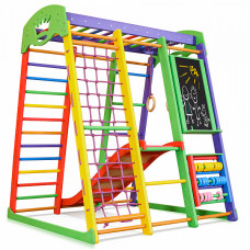 Детский спортивный игровой комплекс Baby Sport SB Акварелька Дерево 132х124х150 см (Plus 7)