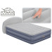 Надувная кровать Bestway 671bd LoungeLux Air Mattress — комфортная двуспальная для дома и дачи з подголовником и електронасосом (IND-671bd)