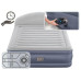 Надувная кровать Bestway 671bd LoungeLux Air Mattress — комфортная двуспальная для дома и дачи з подголовником и електронасосом (IND-671bd)