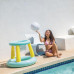 Надувное баскетбольное кольцо Intex 56500 Mega Floating Hoop 86х64 см – плавающая игра для бассейна с мячом (IND-56500)