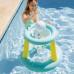 Надувное баскетбольное кольцо Intex 56500 Mega Floating Hoop 86х64 см – плавающая игра для бассейна с мячом (IND-56500)