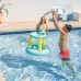Надувное баскетбольное кольцо Intex 56500 Mega Floating Hoop 86х64 см – плавающая игра для бассейна с мячом (IND-56500)