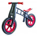 Детский беговел Space Sport Trike MIClassic 12" с надувными колесами Красно-черный (DP-1517335679)