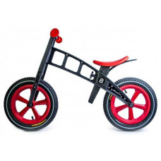 Детский беговел Space Sport Trike MIClassic 12" с надувными колесами Красно-черный (DP-1517335679)