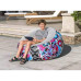 Надувное кресло Bestway Inflate-A-Chair Floral 112х66 см с цветочным принтом (IND-75111)
